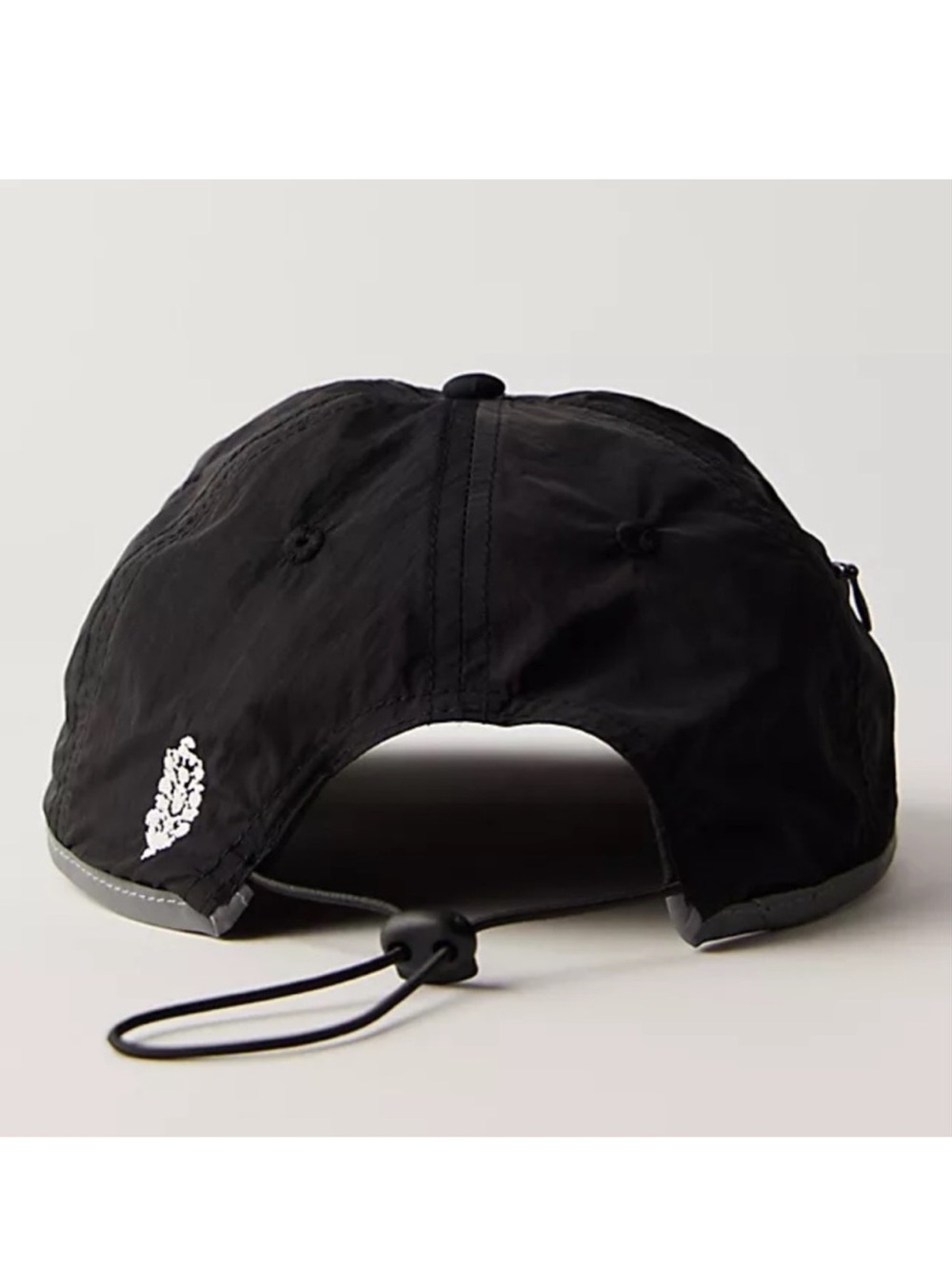 Free People Run It Back Packable Cap Black NWT - Picture 2 of 8